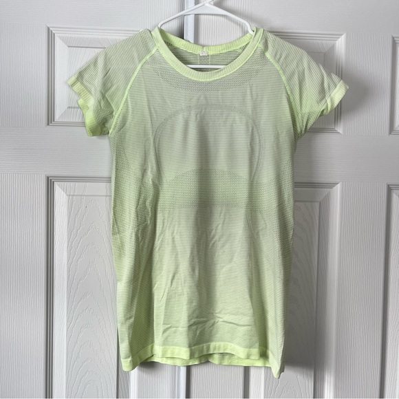 Lululemon yellow swiftly tech shirt - Picture 1 of 4